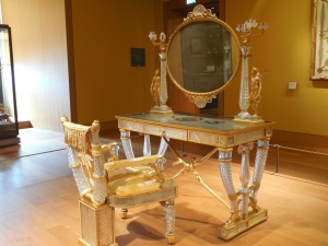 Dressing table from the Napoleon collection.