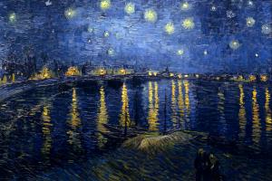 Starry Night by Vincent Van Gogh - one of my favorites.